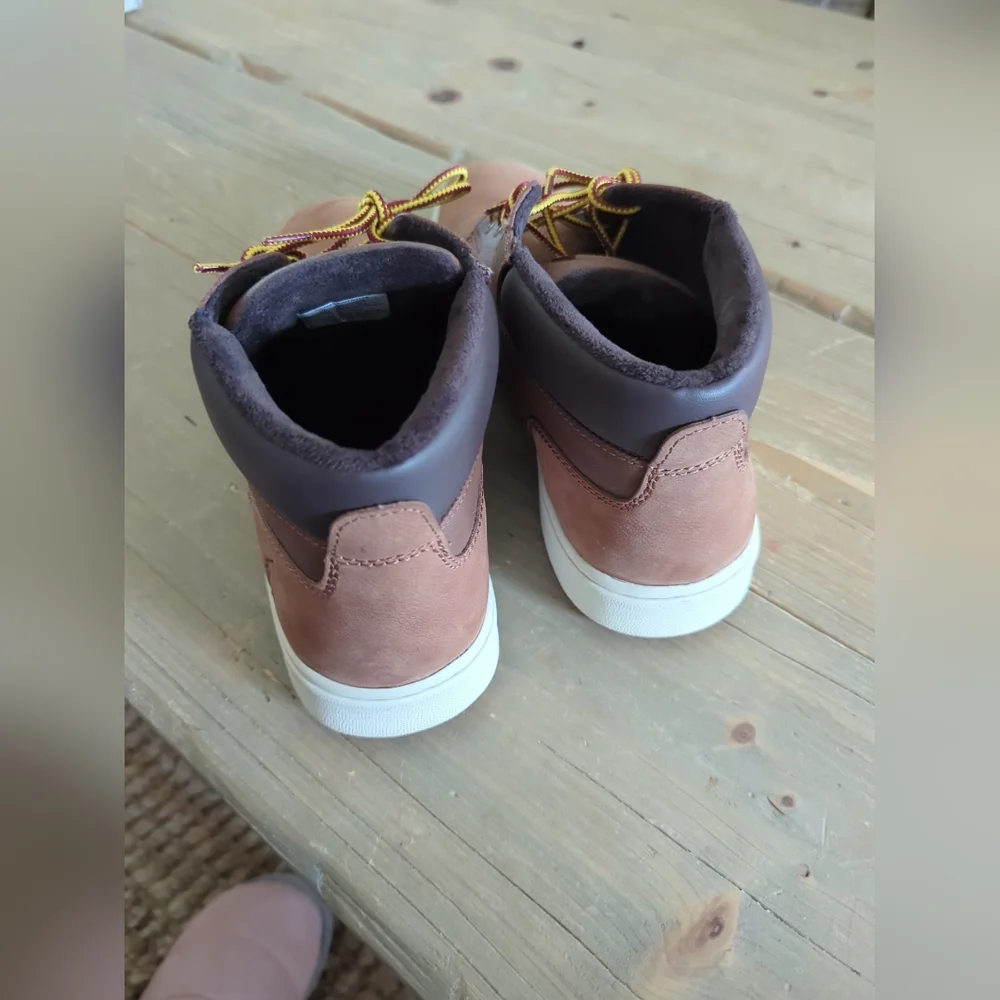 Polo Ralph Lauren Men Sneaker Chukka Boots BO LCB Brown Shoes SIze 9.5